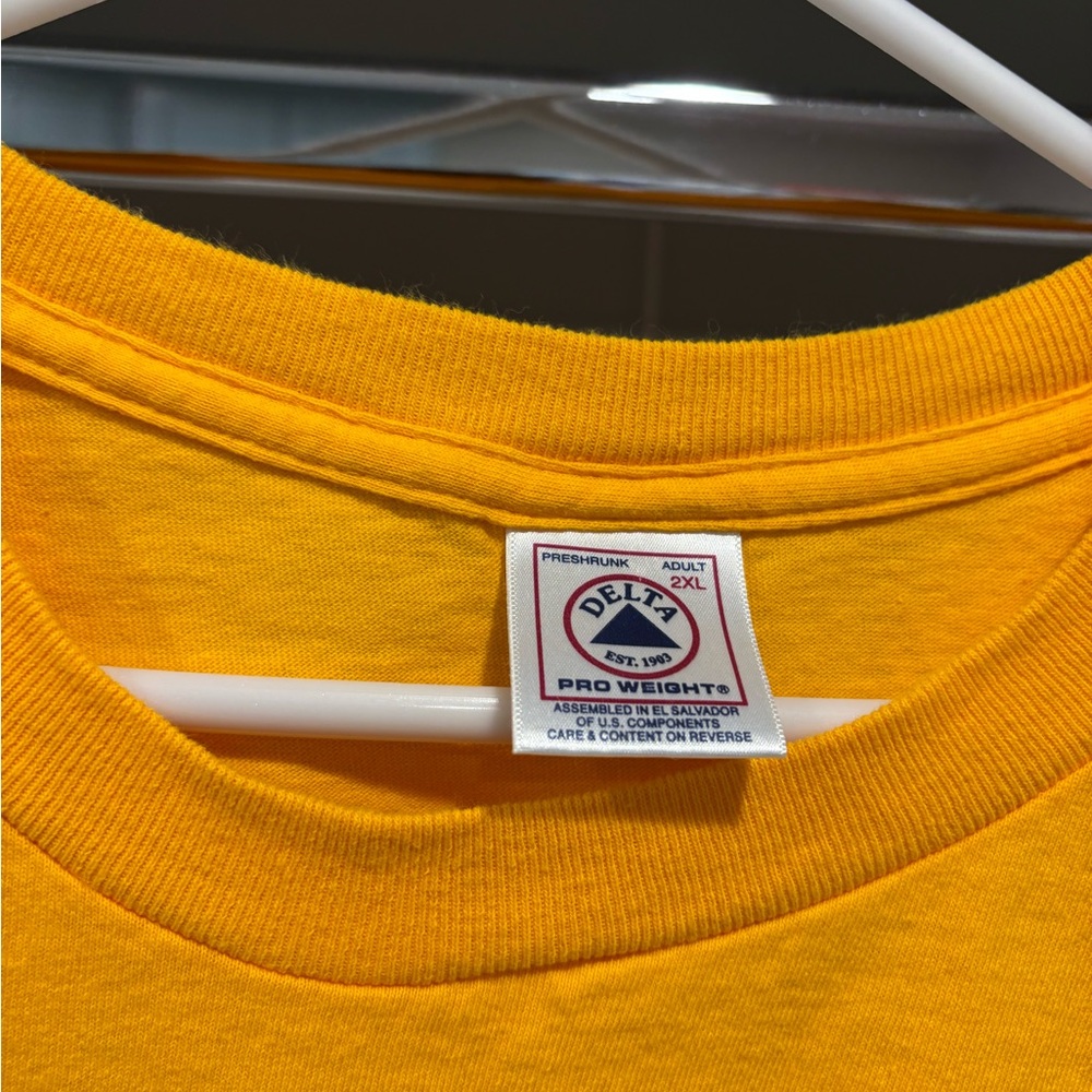 Vintage Y2K Arizona State Sun Devils Football Gold Tee Size XXL - Picture 4 of 6